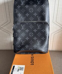 LV Black Monogram Sling